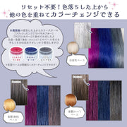 エンシェールズ カラーバター 200g＜アッシュブルー＞ヘアカラー カラーケア カラートリートメント ヘアマニキュア インナーカラー 派手髪｜アトム屋美容本舗 公式