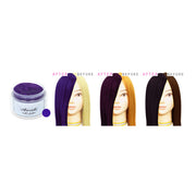 エンシェールズ カラーバター 200g＜ブルーバイオレット＞ヘアカラー カラーケア カラートリートメント ヘアマニキュア インナーカラー 派手髪｜アトム屋美容本舗 公式