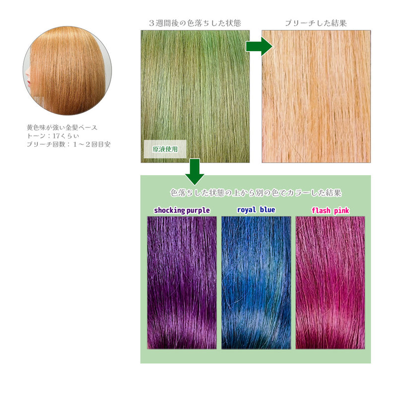 エンシェールズ カラーバター 200g＜ヘンプグリーン＞ヘアカラー カラーケア カラートリートメント ヘアマニキュア インナーカラー 派手髪｜アトム屋美容本舗 公式