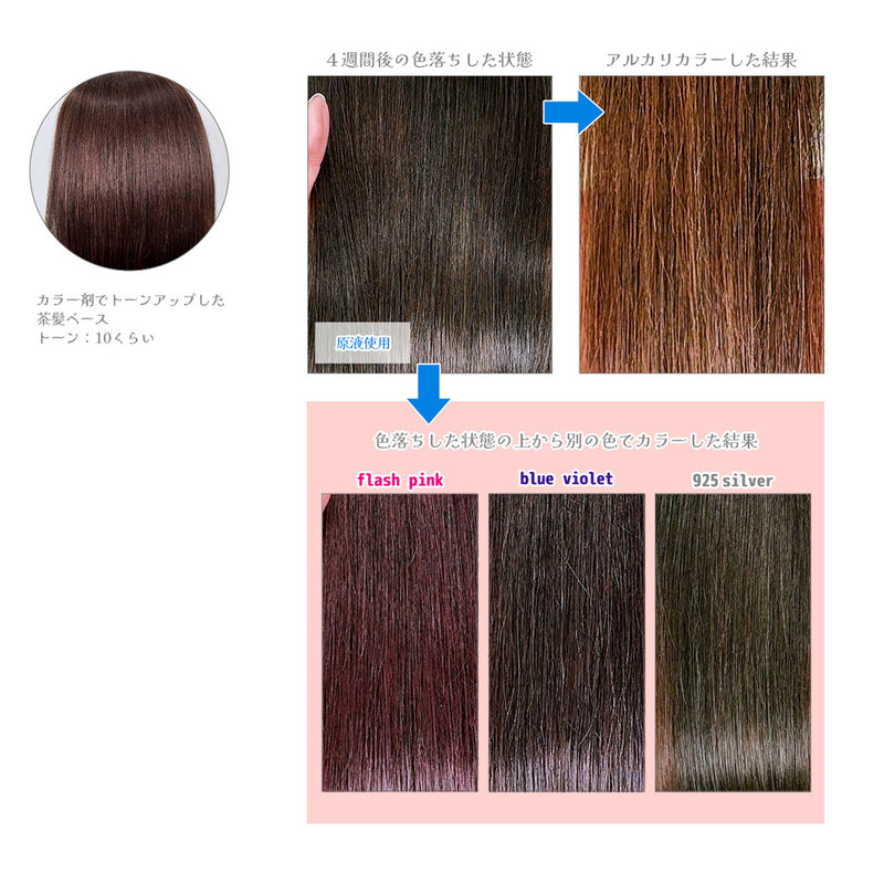 エンシェールズ カラーバター 200g＜オーシャンブルー＞ヘアカラー カラーケア カラートリートメント ヘアマニキュア インナーカラー 派手髪｜アトム屋美容本舗 公式