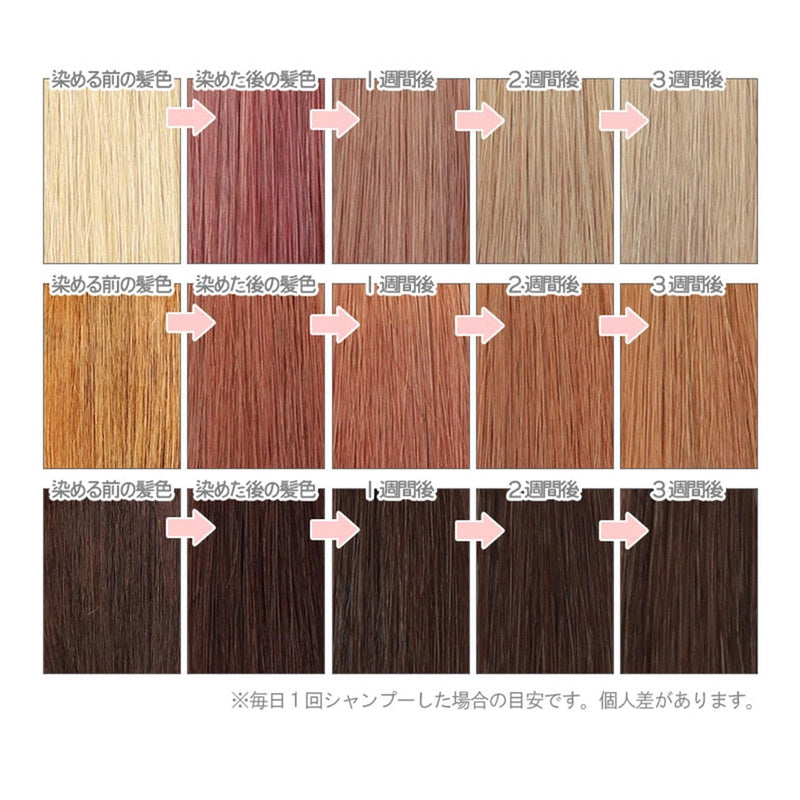 エンシェールズ カラーバター 200g＜ピンクベージュ＞ヘアカラー カラーケア カラートリートメント ヘアマニキュア インナーカラー 派手髪｜アトム屋美容本舗 公式