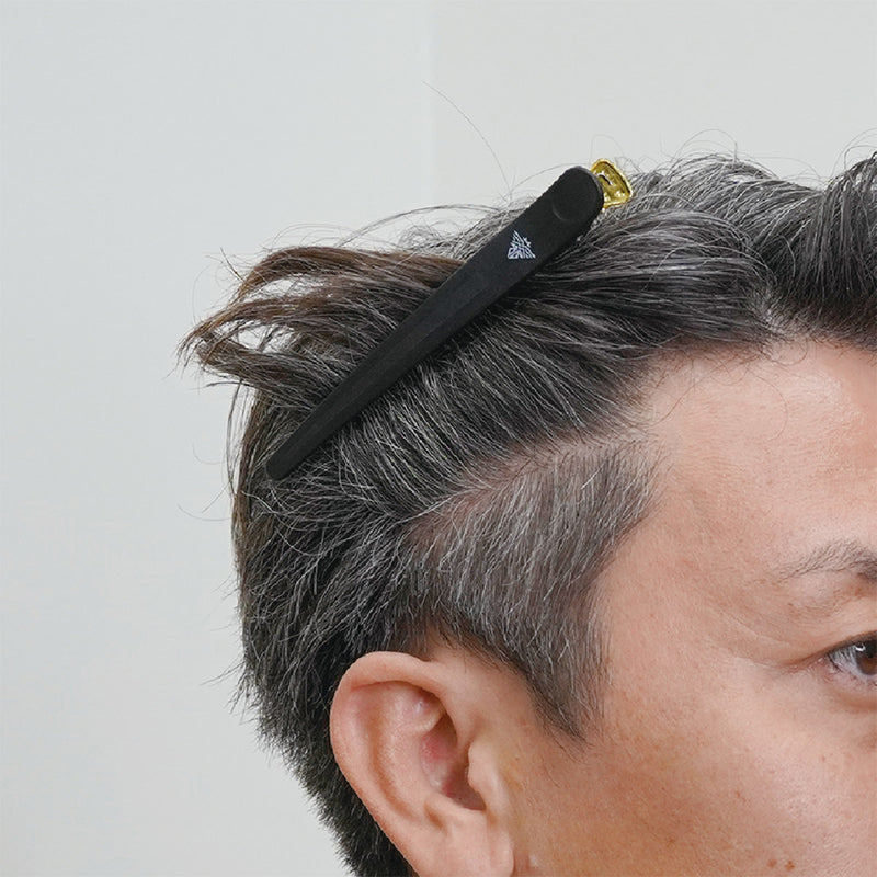 ブレーメン サロンクリップ 2本入り バーバークリップ ヘアクリップ ブロッキング　キープ ホールド グリップ 外れない 落ちない 強い｜アトム屋美容本舗
