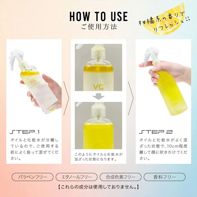 VC + 白玉グルタチオン スキンローション 300ml 化粧水 オイル スキンケア 保湿 潤い 乾燥対策 予防 ケア ビタミンC誘導体｜アトム屋美容本舗