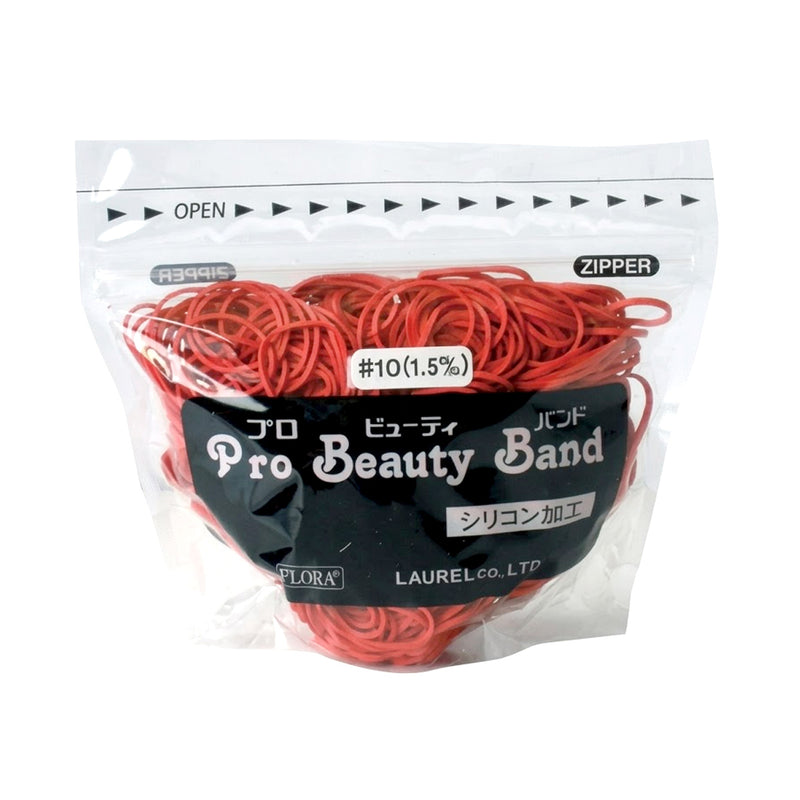 【正規代理店】NEW プロビューティーバンド（袋入り）150g #10 レッド 1.5mm｜アトム屋美容本舗