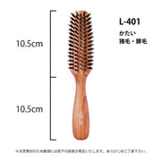 サンビー 平型ブラシ（仕上げブラシ）L-401 かたい猪毛＋豚毛｜アトム屋美容本舗