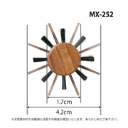 サンビー ロールブラシ MX-252（ナイロン+純豚毛のペア植毛）｜アトム屋美容本舗