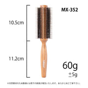 サンビー ロールブラシ MX-352（ナイロン+純豚毛のペア植毛）｜アトム屋美容本舗