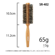 サンビー ソフト ロールブラシ SR-402 柔らかい豚毛｜アトム屋美容本舗