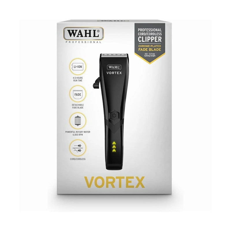 WAHL（ウォール）VORTEX ボルテックス コードレスクリッパー（交流・充電両用）｜アトム屋美容本舗