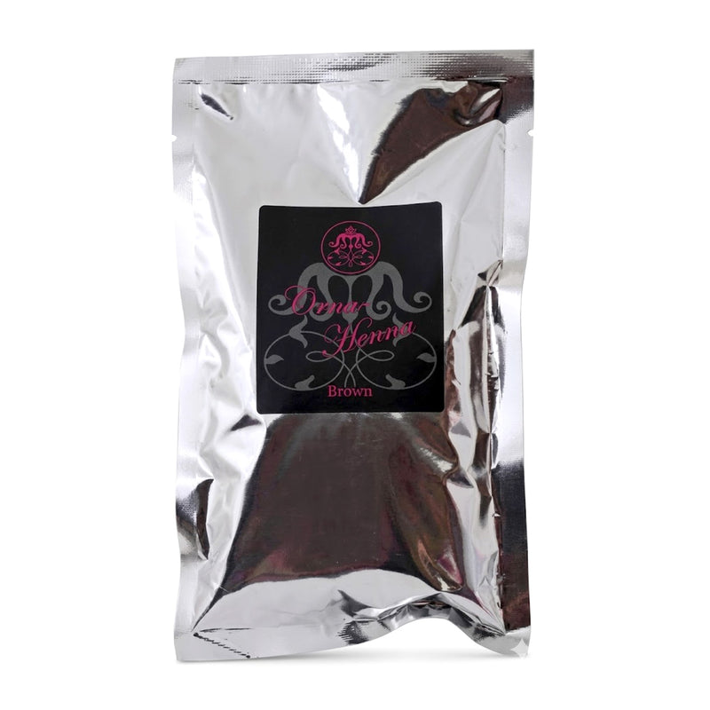 コスメヘナ ワンタッチシリーズ ダークブラウン 100g ヘナカラー カラートリートメント 頭髪化粧品 植物性 コラーゲン配合｜アトム屋美容本舗