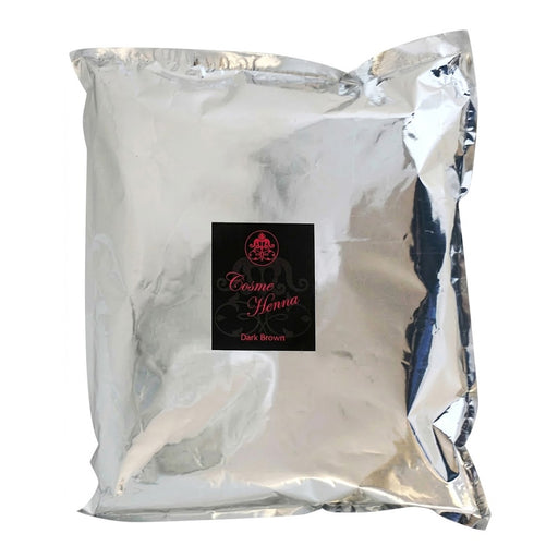 コスメヘナ ワンタッチシリーズ ダークブラウン 500g ヘナカラー カラートリートメント 頭髪化粧品 植物性 コラーゲン配合｜アトム屋美容本舗