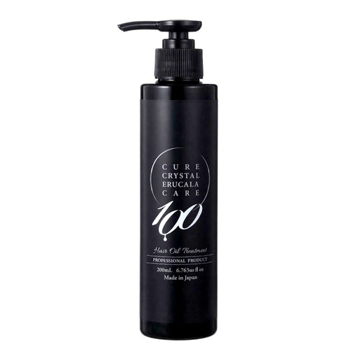 キュアクリスタル エルカラケア100 200mL ヘアトリートメントオイル エルカラクトン ヘアケア キューティクル 潤い うるおい 保湿 ツヤ髪｜アトム屋美容本舗 公式