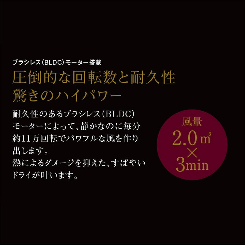 アイビル ブラシレスモーター ドライヤー （BD-23D08）1400W