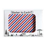 Barber to earth エシカルテックス 4枚入 （バーバーストライプ×2枚、グリーンストライプ×2枚）エコ クロス 拭き取り フェイシャルケア｜アトム屋美容本舗 公式