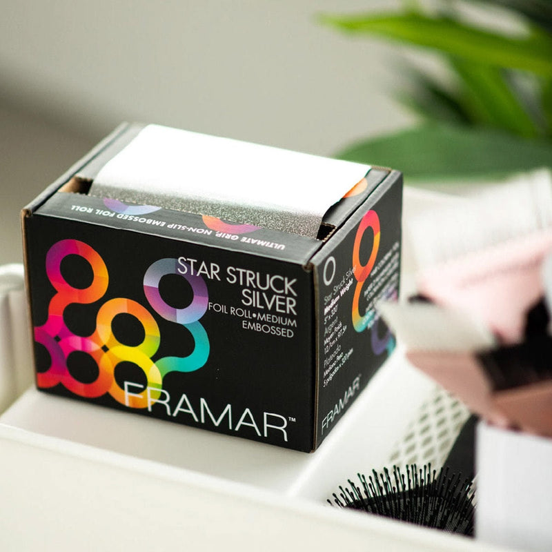 FRAMAR（フラマー）エンボスロール スタースタックシルバー ヘアカラー用ホイル｜アトム屋美容本舗