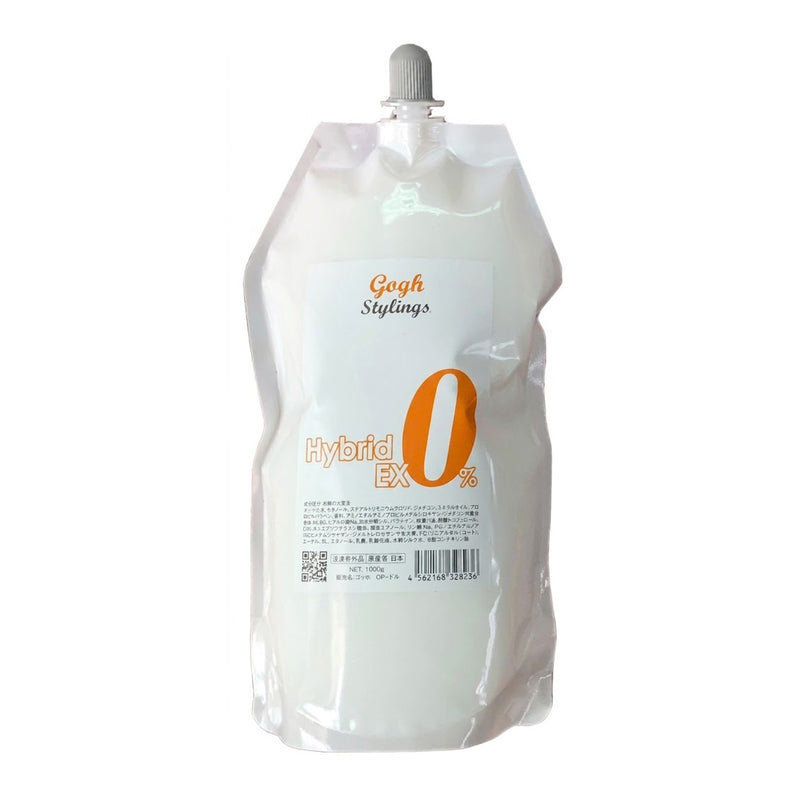 ゴッホスタイリング ハイブリッドオキシ EX 0％ 1000mL ヘアカラー 2剤 ストレートパーマ 頭皮ケア 毛髪ケア 毛髪保護成分 ダメージケア｜アトム屋美容本舗 公式