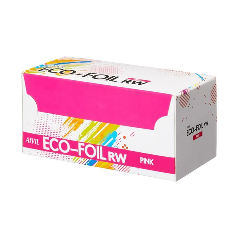 アイビル エコホイル RW ブルー／ピンク（12cm×100m）ロール式アルミホイル｜アトム屋美容本舗