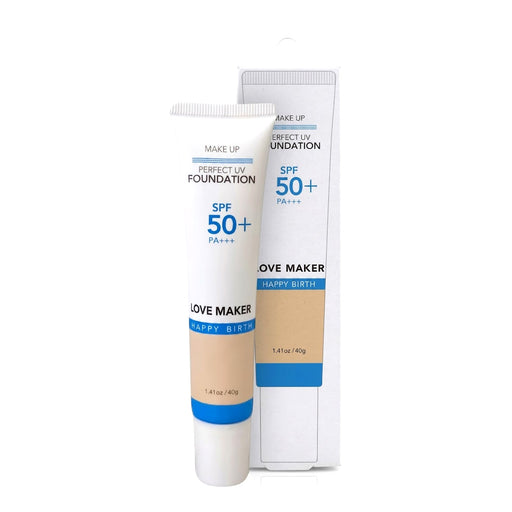LOVE MAKER パーフェクトUVファンデーション 40g SPF50+ PA+++ BBクリーム UVカット クリーム 化粧下地 コンシーラー 美容液 高保湿 1本6役｜アトム屋美容本舗 公式