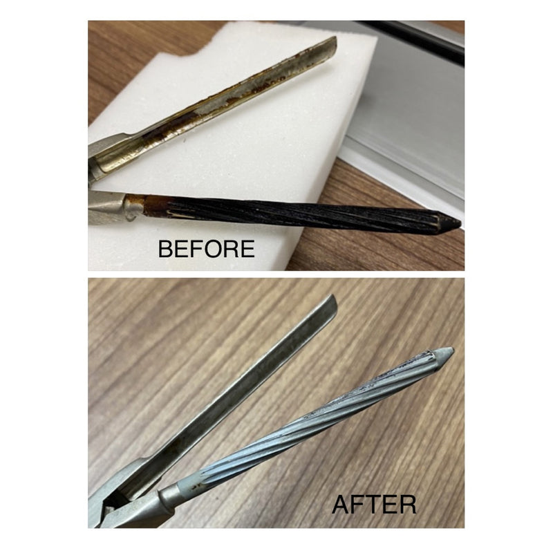 ノブリンZ アイロン洗浄剤 320g プロフェッショナル専用アイロン洗浄液 専用クリーナー 強力除去 化学洗浄 道具の手入れ｜アトム屋美容本舗