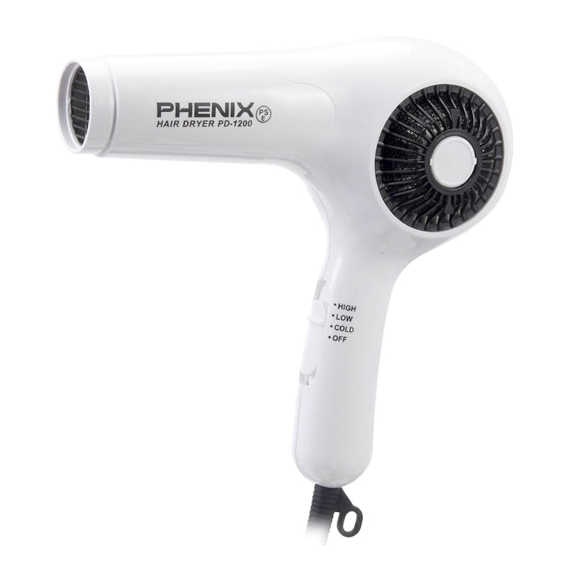 フェニックス イオンドライヤー ホワイト（PD-1200）ヘアドライヤー ヘアードライヤー サロンドライヤー マイナスイオン 1200W ハイパワー｜アトム屋美容本舗 公式
