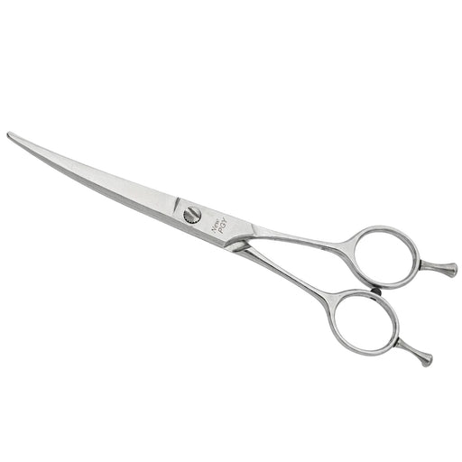 【正規品】中野製作所 菊王冠 New PGY 60／R（6インチ）カーブはさみ カーブシザー トリミングシザー リバーシブル プードルカット 丸みカット｜アトム屋美容本舗