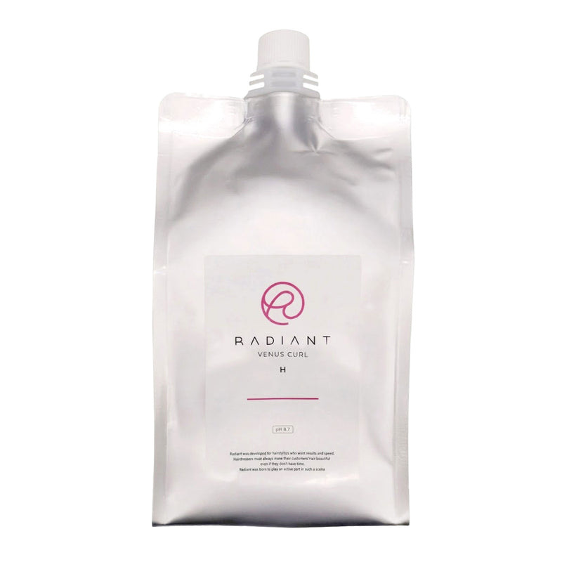 RADIANT VENUS ラディアント ヴィーナス コールドパーマ カールH 1000ml 1剤 パーマ液 リキッドタイプ スーパーハード 健康毛用 ローダメージ毛｜アトム屋美容本舗 公式