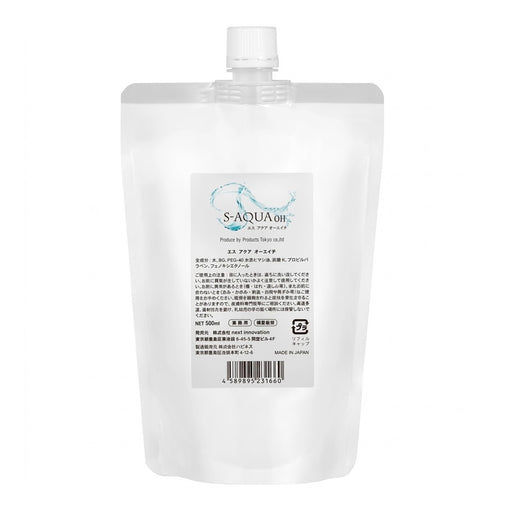 S-AQUA サイエンスアクア OH 500ml（アルカリ電解水）プレローション 導入液 ブースター 美髪チャージ ヘアケア 毛髪補修｜アトム屋美容本舗 公式