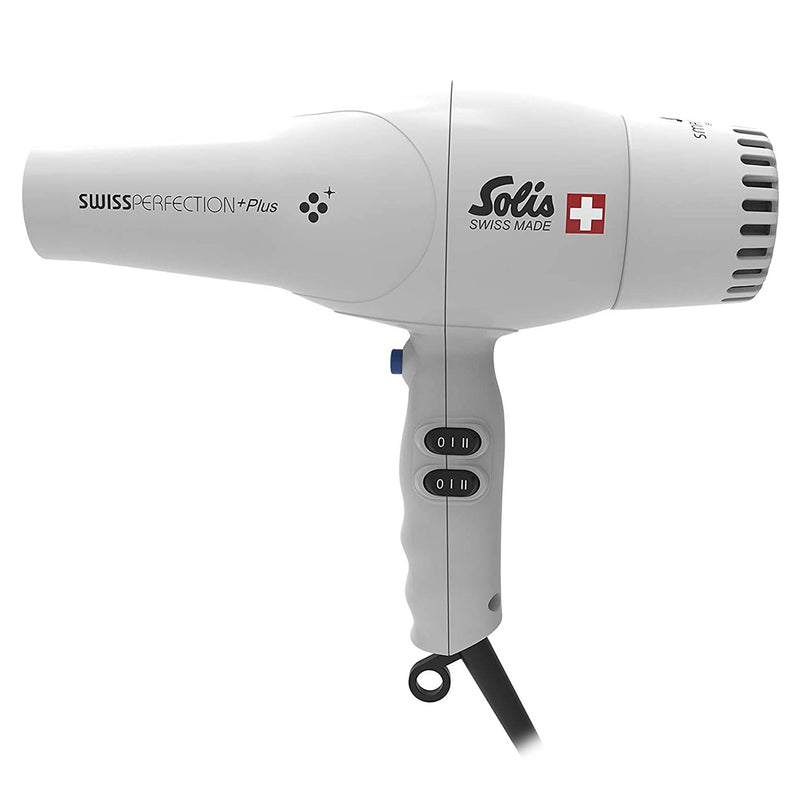 ソリス スイスパーフェクションプラス ホワイト（SD440PLW）ヘアドライヤー ヘアードライヤー サロンドライヤー 1400W ハイパワー｜アトム屋美容本舗 公式