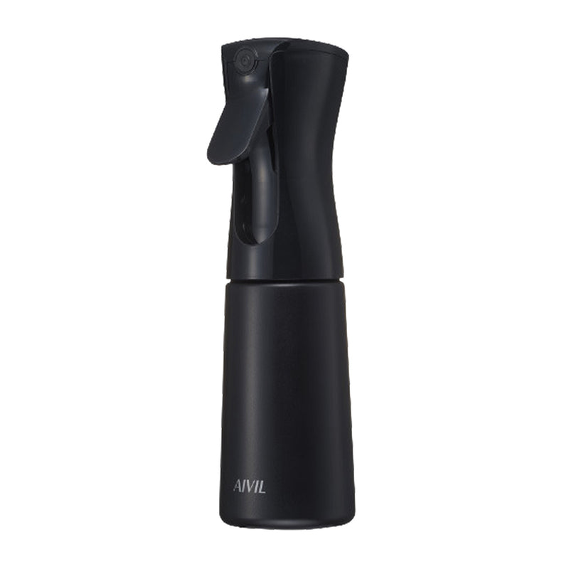 Aivil アイビル エアリーミスト ミニ 220mL（ホワイト／ブラック）スプレイヤー スプレーヤー 空容器 霧吹き ミスト 詰め替えボトル｜アトム屋美容本舗
