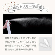 Aivil アイビル エアリーミストスプレー AM-15F01（容量 300ml）スプレイヤー スプレーヤー 空容器 空ボトル 詰め替えボトル 霧吹き ミスト｜アトム屋美容本舗