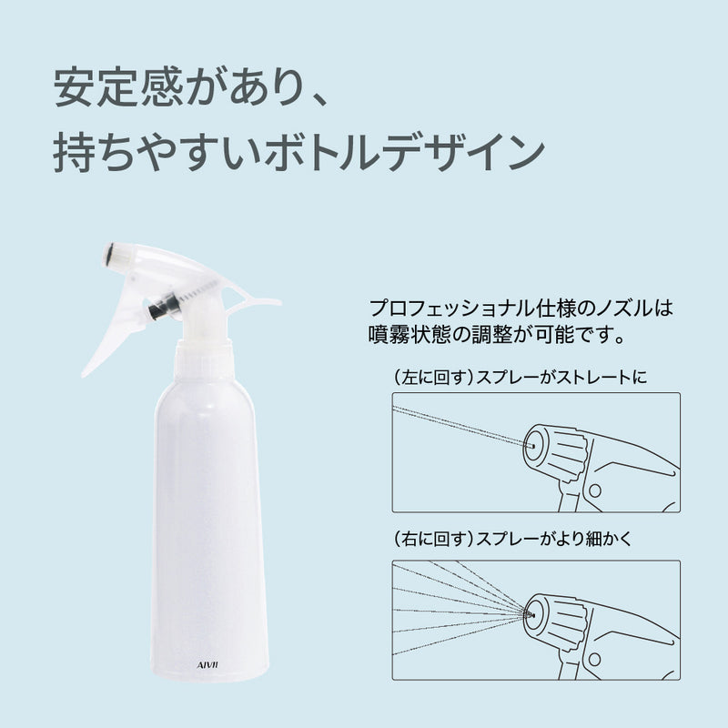 Aivil アイビル 割れないスプレー ゼロショック 280cc スプレイヤー スプレーヤー 空ボトル 詰め替えボトル 霧吹き ミスト スプレー｜アトム屋美容本舗