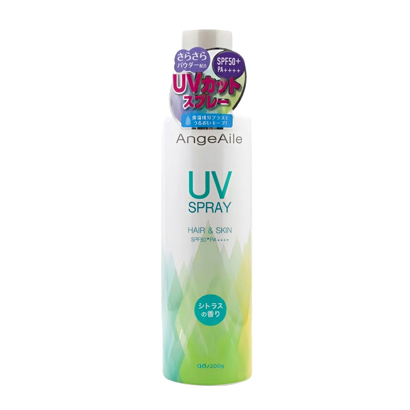 アンジュエール UVスプレー シトラスの香り（SPF50+／PA++++）UVカット 紫外線対策 日焼け対策 日焼け止め ボディケア ミストタイプ｜アトム屋美容本舗