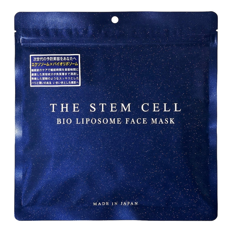 THE STEM CELL バイオリポソームフェイスマスク 30枚入 シートマスク フェイスパック デイリーマスク スキンケア 保湿 ハリ ツヤ 潤い｜アトム屋美容本舗