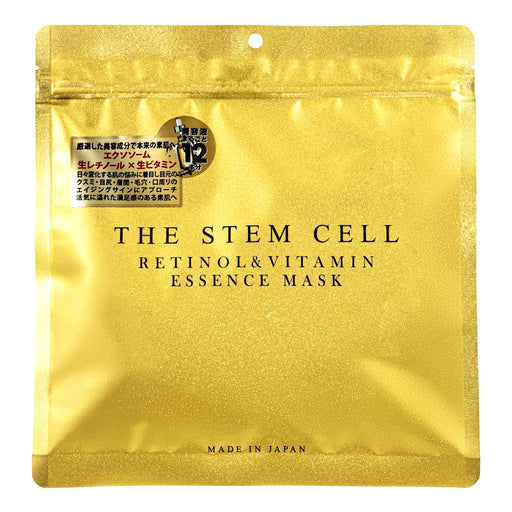 THE STEM CELL レチノール＆ビタミン エッセンスマスク 30枚入 シートマスク フェイスパック デイリーマスク パック 大容量マスク スキンケア｜アトム屋美容本舗 公式