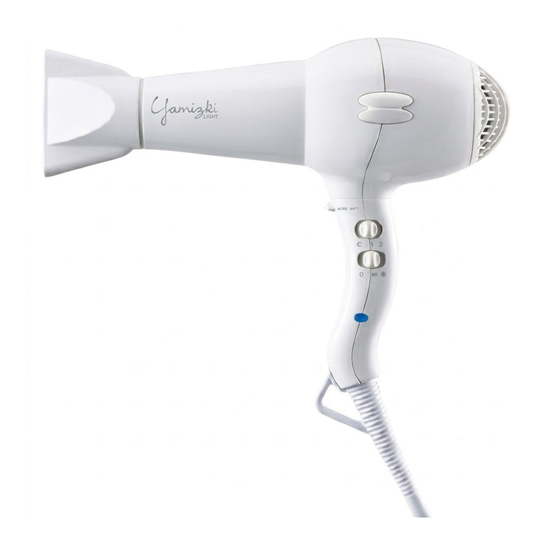 ライトヘアドライヤー ヤミツキ YZD-1205N（ブラック / ホワイト）超軽量 コンパクト マイナスイオン 静電気抑制 1200W プロ用 ドライヤー｜アトム屋美容本舗 公式