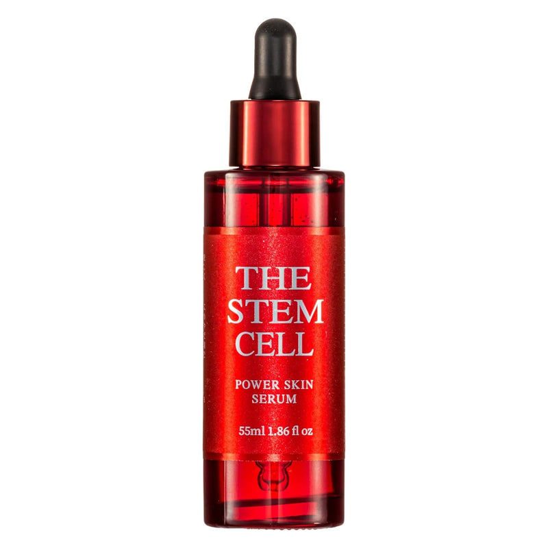 THE STEM CELL パワースキンセラム 55ml 美容液 スキンケア 保湿 潤い ハリ ツヤ 弾力 乾燥 くすみ 目元 ほうれい線 アイゾーン 対策｜アトム屋美容本舗